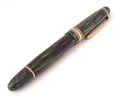 Montblanc-146-GreenStriped-Capped