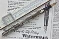Waterman-32A-Lever-StriatedGrayRedLines-Posted